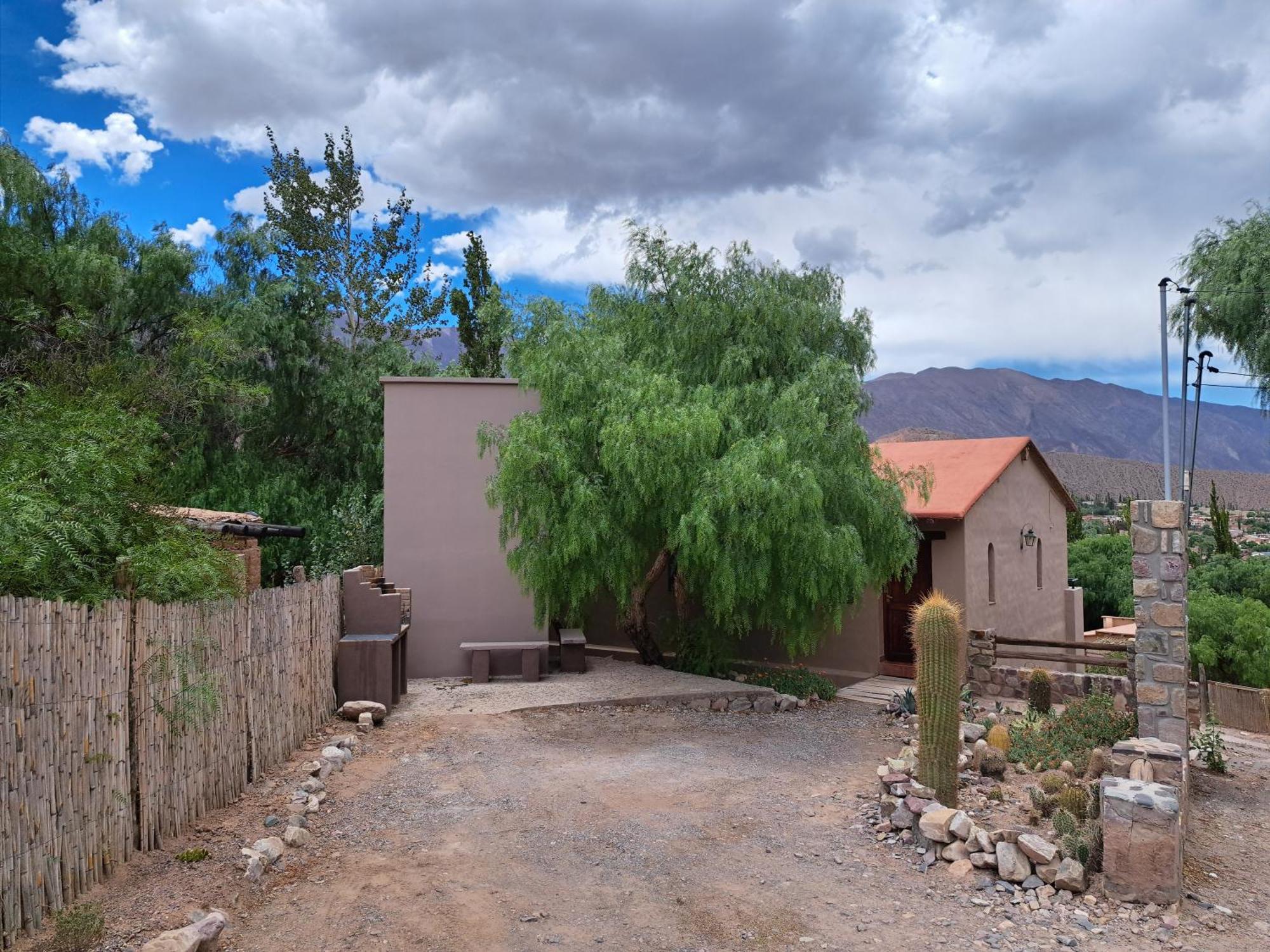 Casa en Tilcara con hermosa vista al Pucara Exterior foto